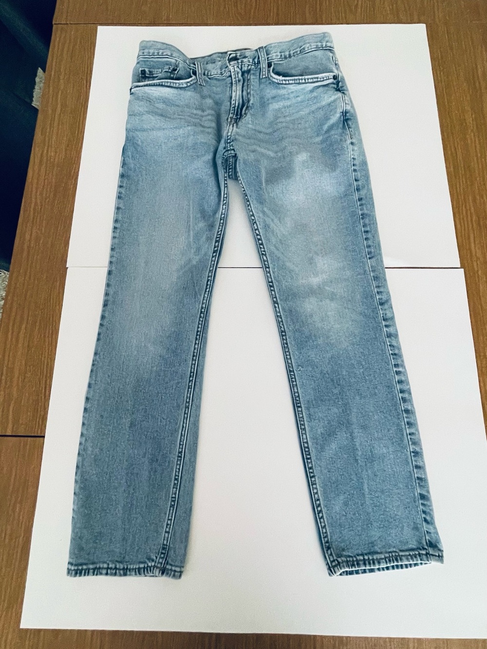 Old Navy Light Blue Slim Straight Men's Jeans